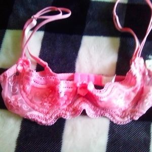 Sexy Pink lingerie bra